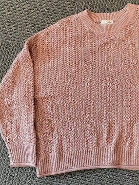 XXL Universal Thread Chunky Knit Sweater, Pink